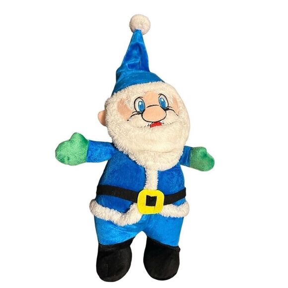 Sugar Loaf Other - Sugar Loaf Christmas Santa Claus Plush Stuffed Doll Blue Suit KellyToy NWT